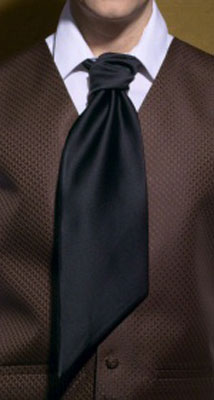 Black - Satin Tie